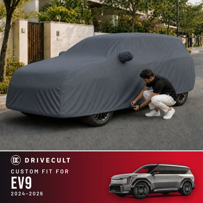 Kia EV9 2024-2026 DriveCult Titan custom-fit waterproof car body cover