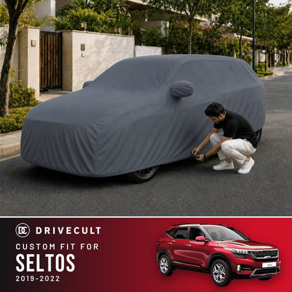 Kia Seltos 2019-2022 DriveCult Titan custom-fit waterproof car body cover