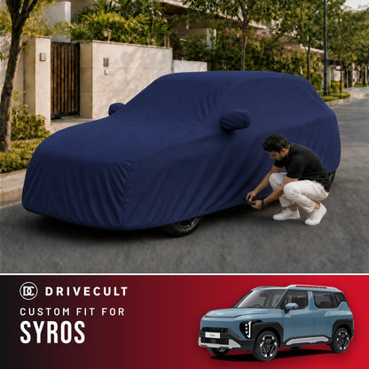 Kia Syros DriveCult Storm custom-fit waterproof car body cover
