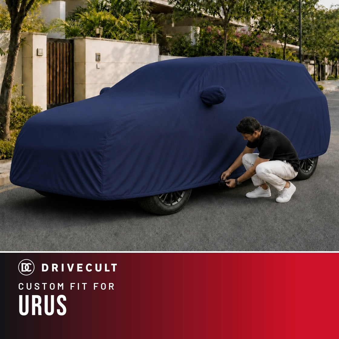 Lamborghini Urus DriveCult Storm custom-fit waterproof car body cover