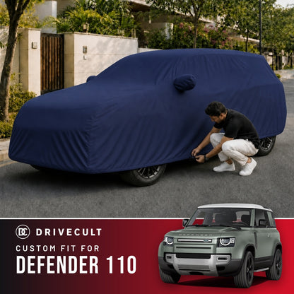 Land Rover Defender 110 DriveCult Storm custom-fit waterproof car body cover