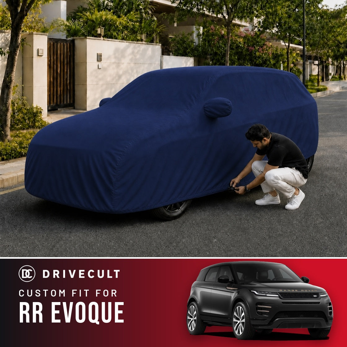 Land Rover Rr Evoque DriveCult Storm custom-fit waterproof car body cover