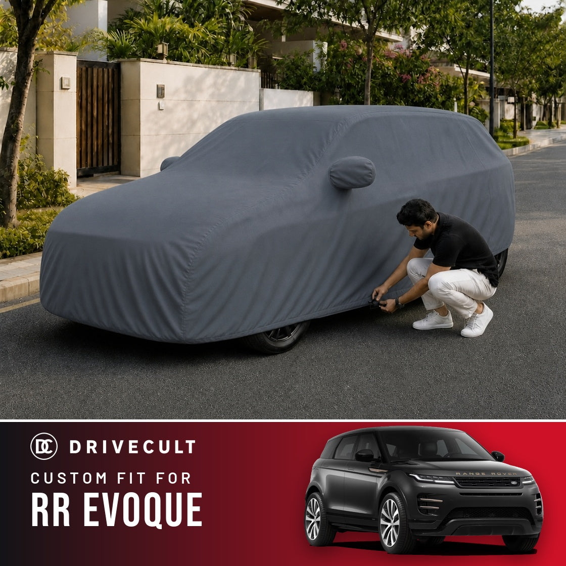 Land Rover Rr Evoque DriveCult Titan custom-fit waterproof car body cover