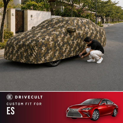 Lexus ES DriveCult Phantom custom-fit waterproof car body cover