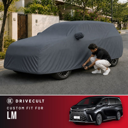 Lexus LM DriveCult Titan custom-fit waterproof car body cover