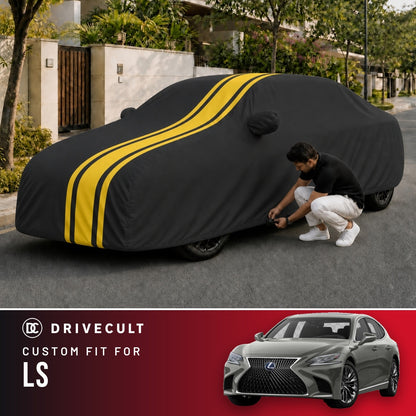 Lexus LS DriveCult Blaze custom-fit waterproof car body cover