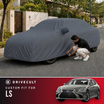 Lexus LS DriveCult Titan custom-fit waterproof car body cover