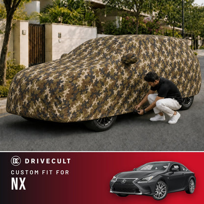 Lexus NX DriveCult Phantom custom-fit waterproof car body cover
