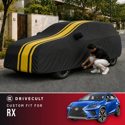 Lexus RX DriveCult Blaze custom-fit waterproof car body cover