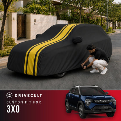 Mahindra 3XO DriveCult Blaze custom-fit waterproof car body cover