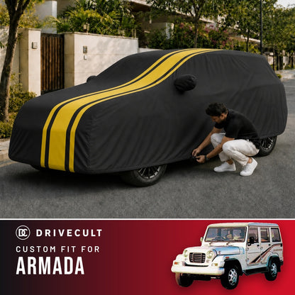 Mahindra Armada DriveCult Blaze custom-fit waterproof car body cover