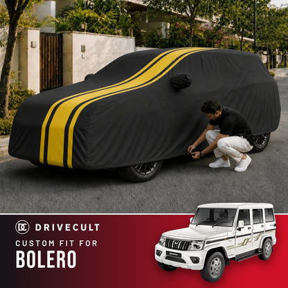 Mahindra Bolero DriveCult Blaze custom-fit waterproof car body cover