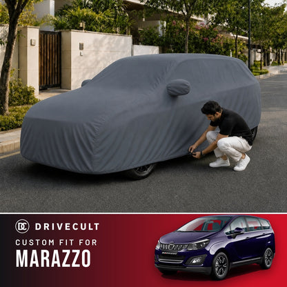 Mahindra Marazzo DriveCult Titan custom-fit waterproof car body cover