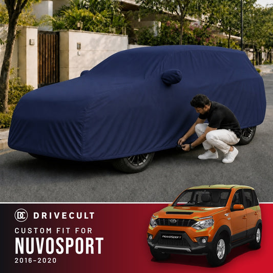 Mahindra NuvoSport 2016-2020 DriveCult Storm custom-fit waterproof car body cover