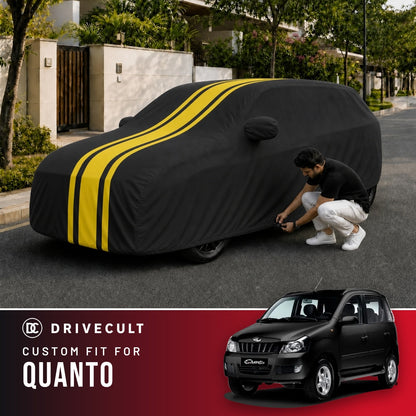 Mahindra Quanto DriveCult Blaze custom-fit waterproof car body cover