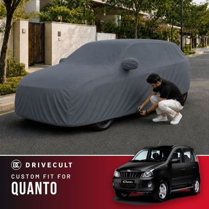 Mahindra Quanto DriveCult Titan custom-fit waterproof car body cover