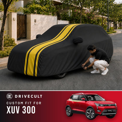 Mahindra XUV 300 DriveCult Blaze custom-fit waterproof car body cover