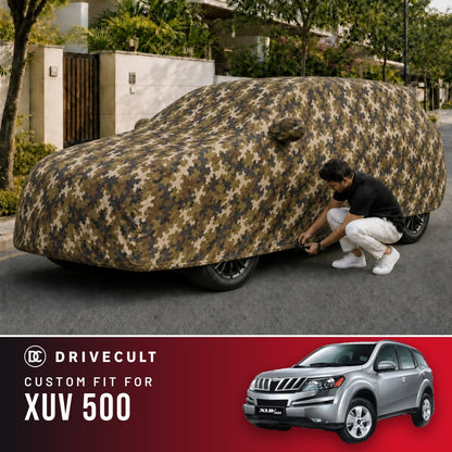 Mahindra XUV 500 DriveCult Phantom custom-fit waterproof car body cover
