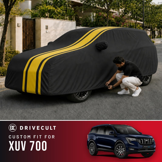 Mahindra XUV 700 DriveCult Blaze custom-fit waterproof car body cover