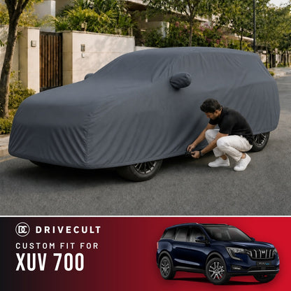 Mahindra XUV 700 DriveCult Titan custom-fit waterproof car body cover