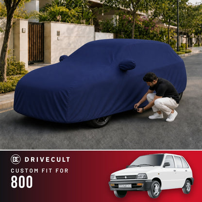 Maruti Suzuki 800 DriveCult Storm custom-fit waterproof car body cover