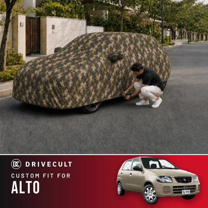 Maruti Suzuki Alto DriveCult Phantom custom-fit waterproof car body cover