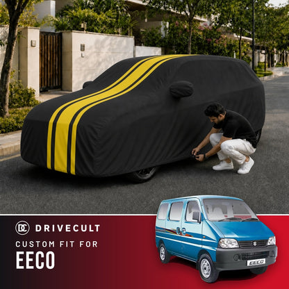 Maruti Suzuki Eeco DriveCult Blaze custom-fit waterproof car body cover
