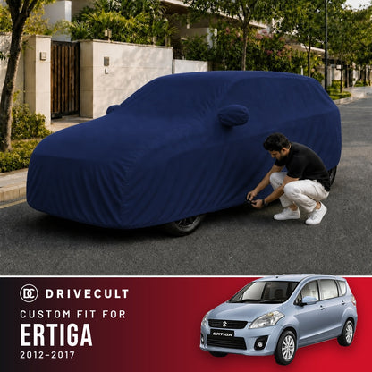 Maruti Suzuki Ertiga 2012-2017 DriveCult Storm custom-fit waterproof car body cover