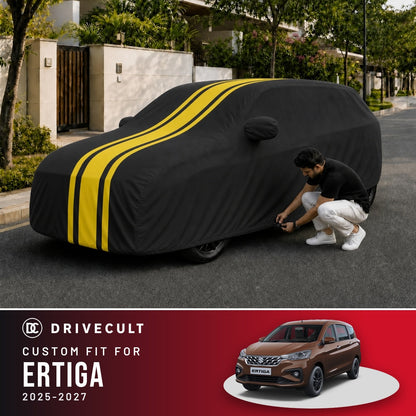 Maruti Suzuki Ertiga 2025-2027 DriveCult Blaze custom-fit waterproof car body cover
