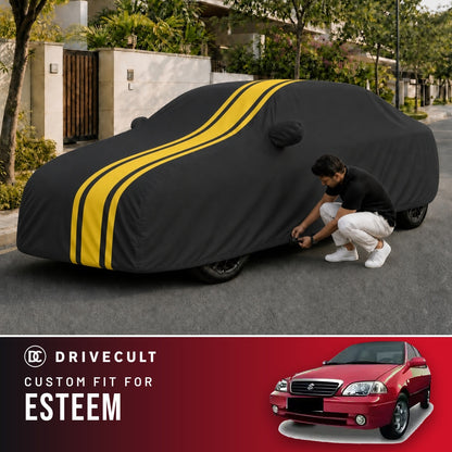 Maruti Suzuki Esteem DriveCult Blaze custom-fit waterproof car body cover