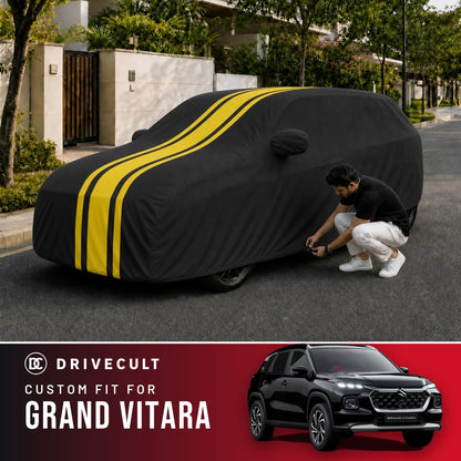 Maruti Suzuki Grand Vitara DriveCult Blaze custom-fit waterproof car body cover