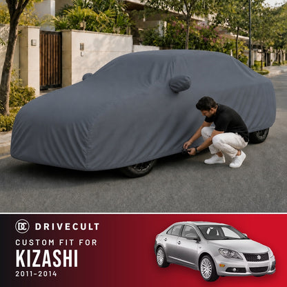 Maruti Suzuki Kizashi 2011-2014 DriveCult Titan custom-fit waterproof car body cover