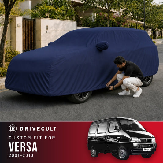 Maruti Suzuki Versa 2001-2010 DriveCult Storm custom-fit waterproof car body cover