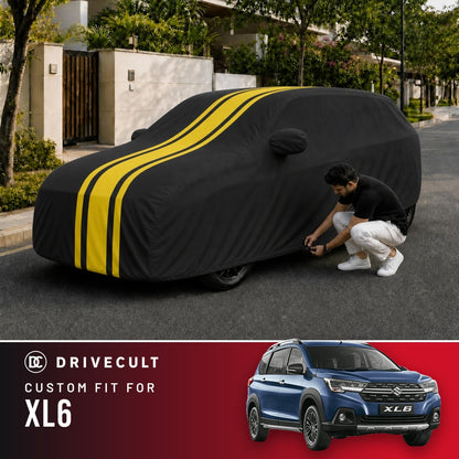 Maruti Suzuki XL6 DriveCult Blaze custom-fit waterproof car body cover