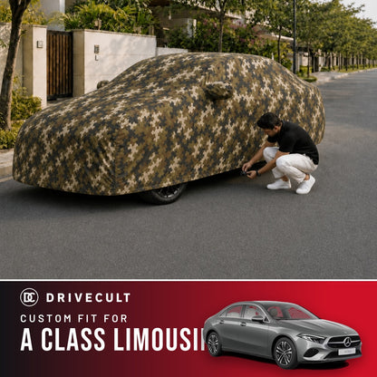 Mercedes-Benz A Class Limousine DriveCult Phantom custom-fit waterproof car body cover