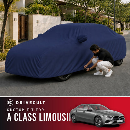 Mercedes-Benz A Class Limousine DriveCult Storm custom-fit waterproof car body cover