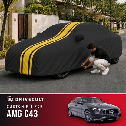 Mercedes-Benz AMG C43 DriveCult Blaze custom-fit waterproof car body cover