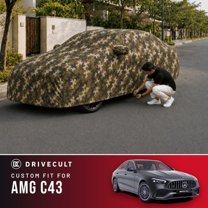Mercedes-Benz AMG C43 DriveCult Phantom custom-fit waterproof car body cover