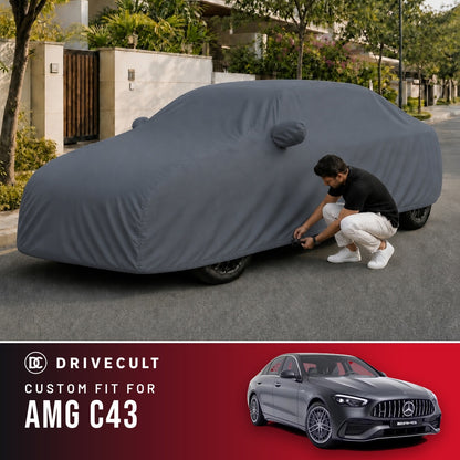 Mercedes-Benz AMG C43 DriveCult Titan custom-fit waterproof car body cover