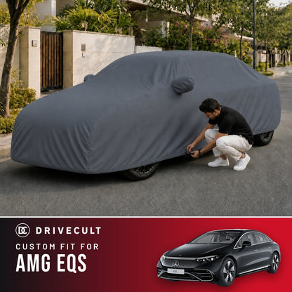Mercedes-Benz AMG EQS DriveCult Titan custom-fit waterproof car body cover