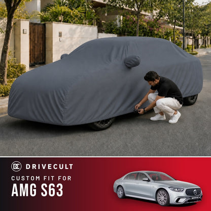 Mercedes-Benz AMG S63 DriveCult Titan custom-fit waterproof car body cover
