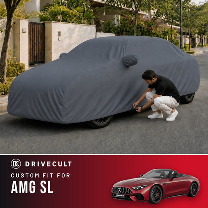 Mercedes-Benz AMG SL DriveCult Titan custom-fit waterproof car body cover