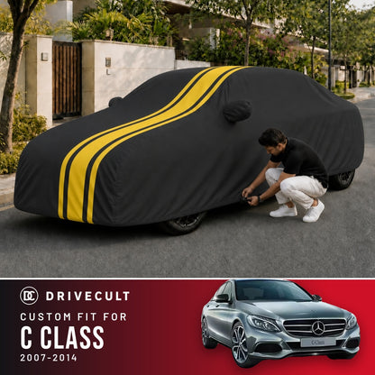 Mercedes-Benz C Class 2007-2014 DriveCult Blaze custom-fit waterproof car body cover