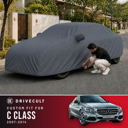Mercedes-Benz C Class 2007-2014 DriveCult Titan custom-fit waterproof car body cover