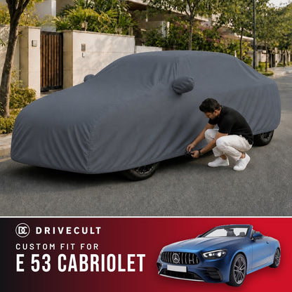 Mercedes-Benz E 53 Cabriolet DriveCult Titan custom-fit waterproof car body cover