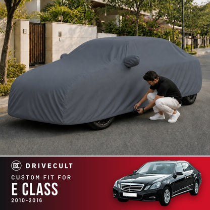 Mercedes-Benz E Class 2010-2016 DriveCult Titan custom-fit waterproof car body cover
