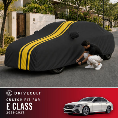 Mercedes-Benz E Class 2021-2023 DriveCult Blaze custom-fit waterproof car body cover