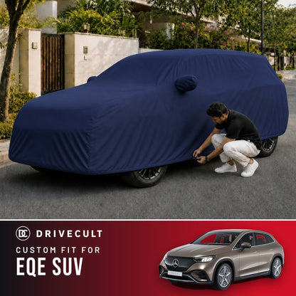 Mercedes-Benz EQE SUV DriveCult Storm custom-fit waterproof car body cover