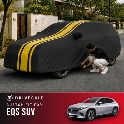 Mercedes-Benz EQS SUV DriveCult Blaze custom-fit waterproof car body cover