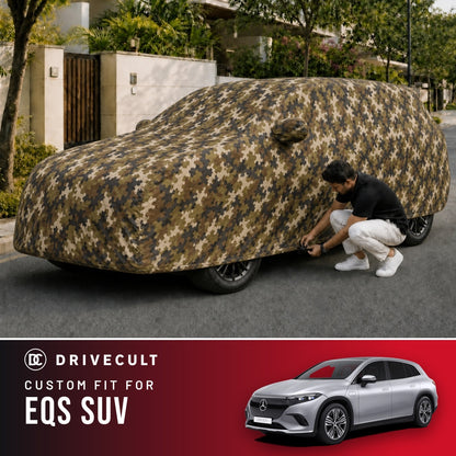 Mercedes-Benz EQS SUV DriveCult Phantom custom-fit waterproof car body cover